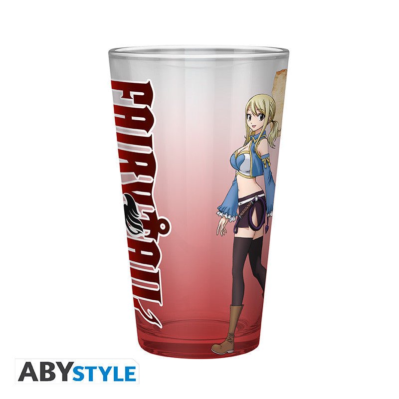 Fairy Tail Natsu, Lucy, Happy, Plue beker - 400 ml - Animerch