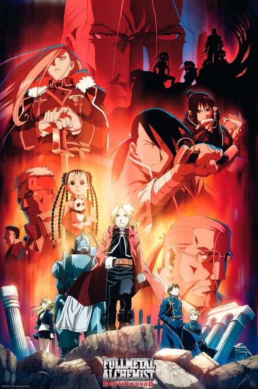 Fullmetal Alchemist Key Art poster - 61 x 91,5 cm - Animerch