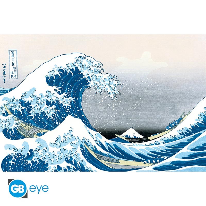 Hokusai poster Great Wave - 91,5 x 61 cm