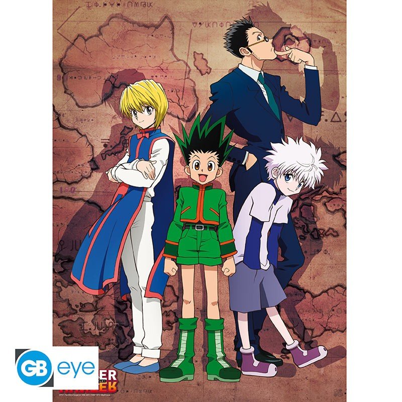Hunter x Hunter Heroes poster - 52 x 38 cm - Animerch