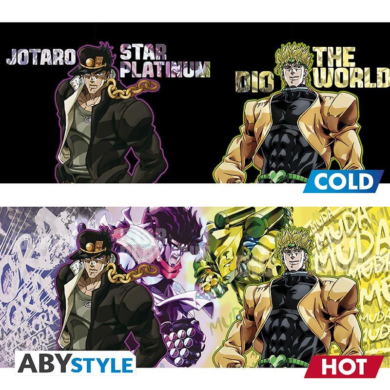 JoJo’s Bizarre Adventure JotaroDio Heat Change mok - Animerch