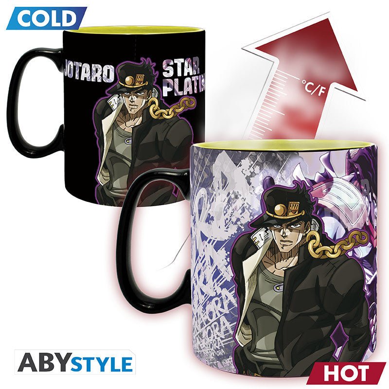 JoJo’s Bizarre Adventure JotaroDio Heat Change mok - Animerch
