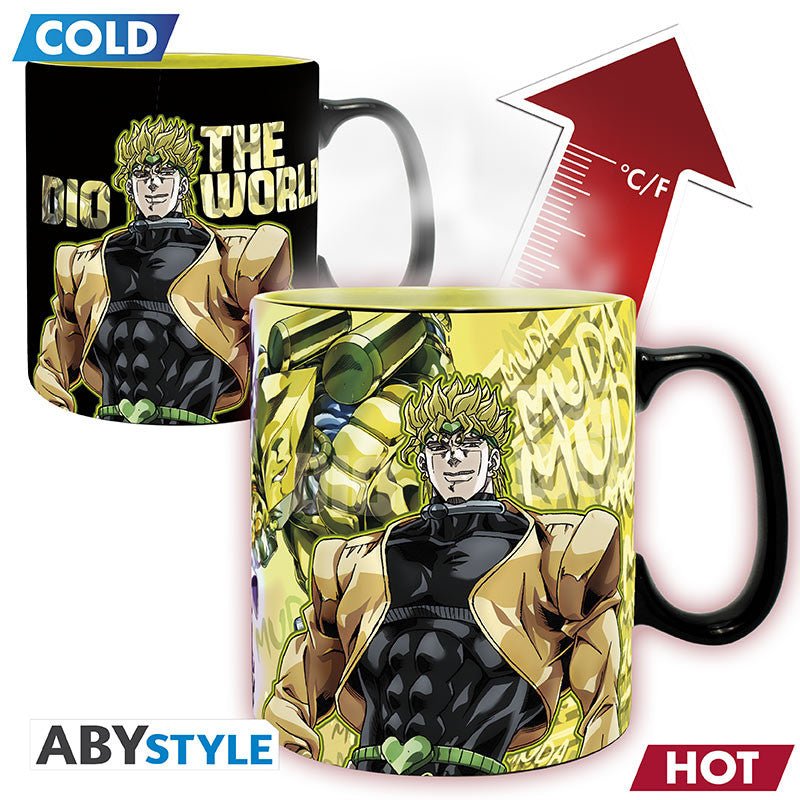 JoJo’s Bizarre Adventure JotaroDio Heat Change mok - Animerch