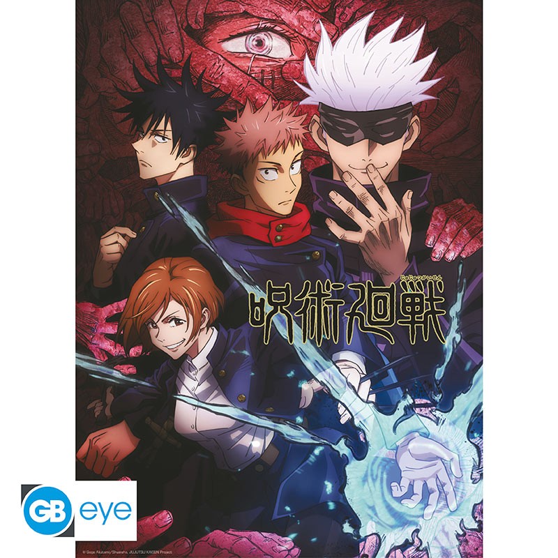 Jujutsu Kaisen Group poster - 52 x 38 cm