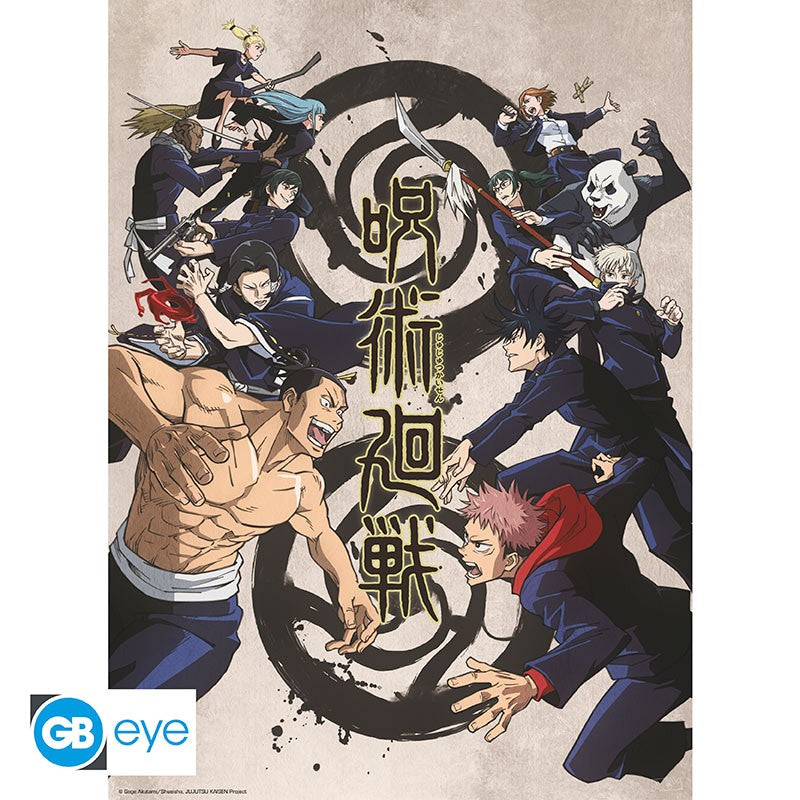 Jujutsu Kaisen poster Tokyo vs. Kyoto - 52 x 38 cm