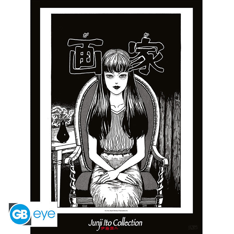 Junji Ito Tomie poster - 52 x 38 cm