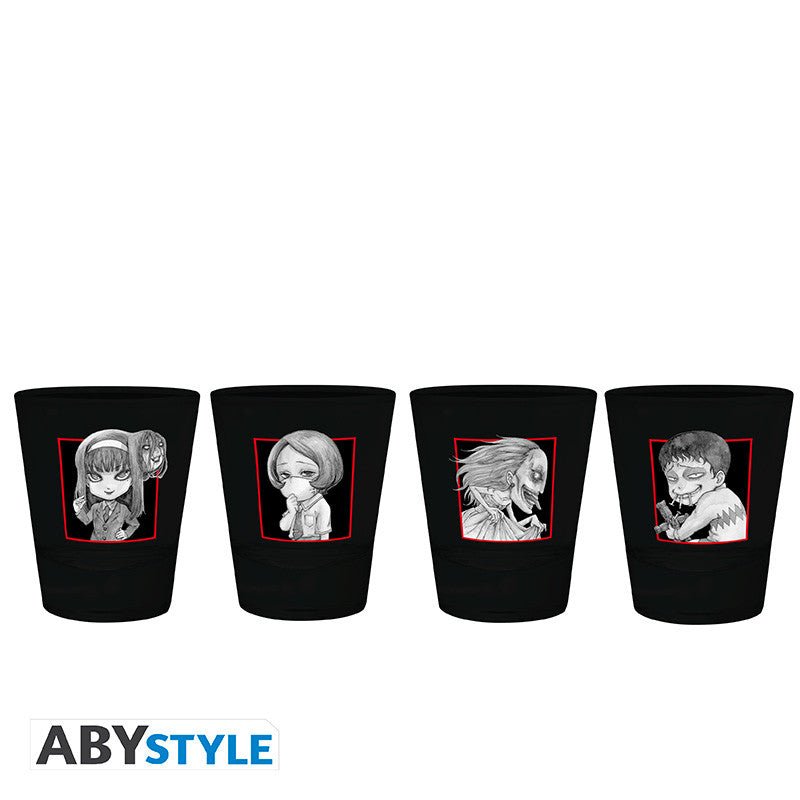 Junji Ito Shot Glass - 4 stuks - Animerch