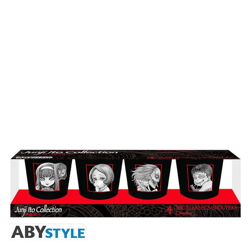 Junji Ito Shot Glass - 4 stuks - Animerch