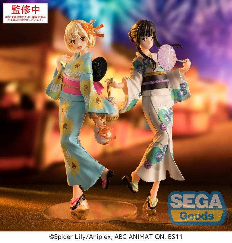Lycoris Recoil Luminasta PVC Statue Takina Inoue Festival in Yukata 19 cm - Animerch