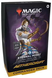 MTG Aetherdrift Commander Deck - Eternal Might - Animerch