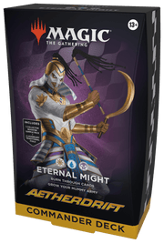 MTG Aetherdrift Commander Deck - Eternal Might - Animerch