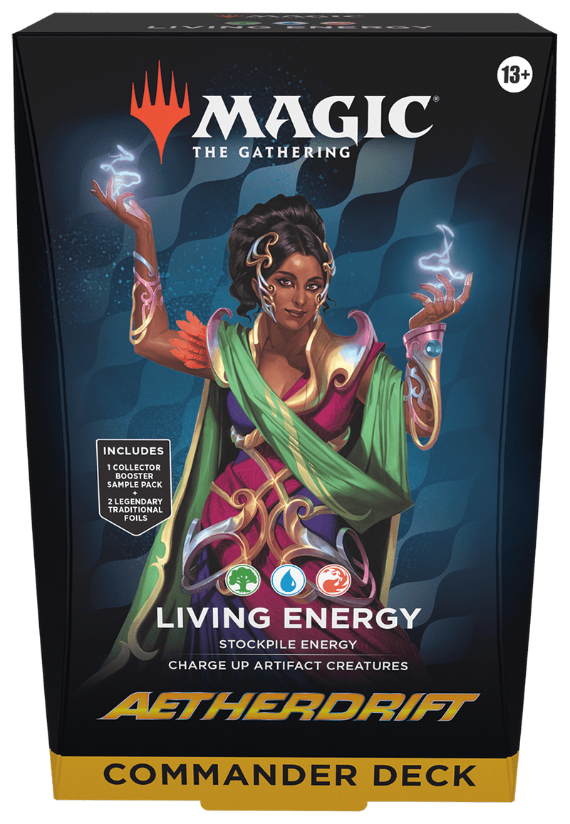 MTG Aetherdrift Commander Deck Living Energy - Animerch