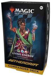 MTG Aetherdrift Commander Deck Living Energy - Animerch