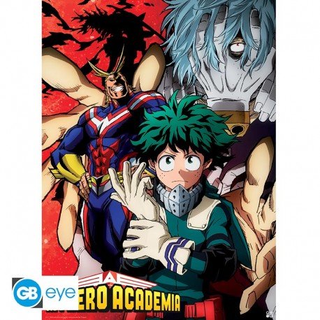 my-hero-academia-poster deku-vs-tomura