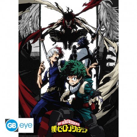 My Hero Academia Stain vs Students Poster - 52x38 cm - Animerch