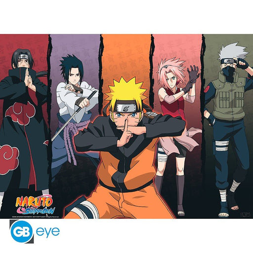 Naruto Shippuden Group poster - 52 x 38 cm - Animerch