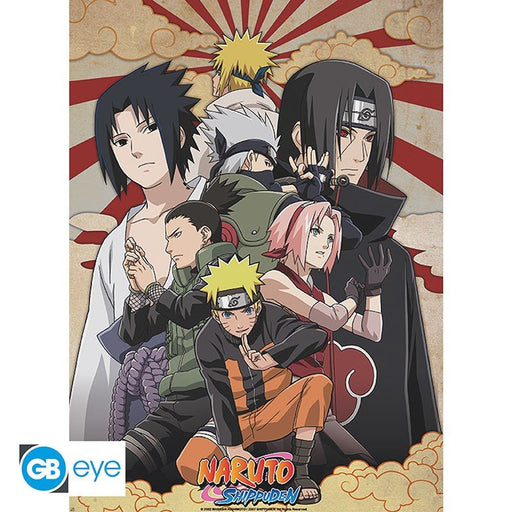 Naruto Shippuden Group poster - 52 x 38 cm - Animerch