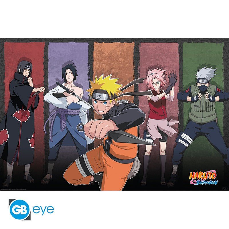 Naruto Shippuden Naruto & allies poster - 91,5 x 61 cm - Animerch