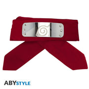Naruto Shippuden Red Konoha headband - volwassenen - Animerch