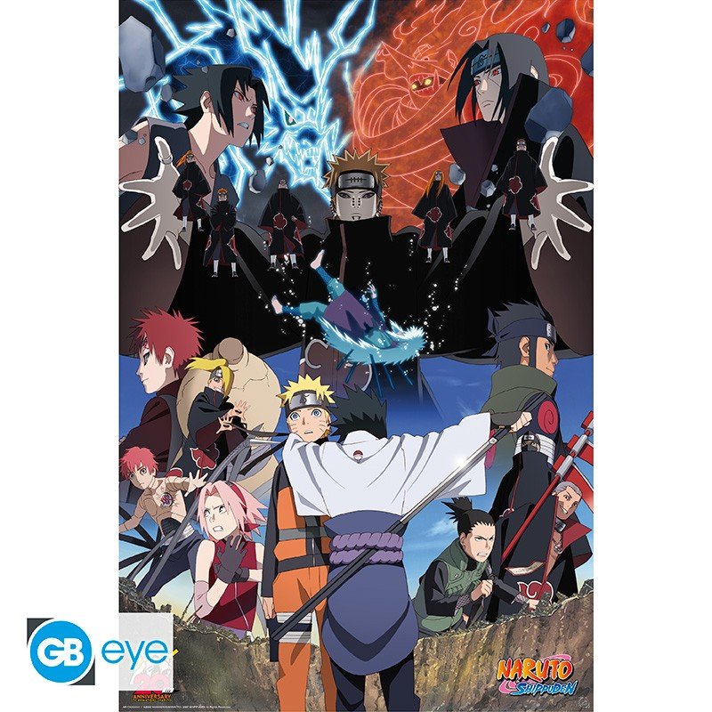 Naruto Shippuden Rivals poster - 91,5 x 61 cm - Animerch