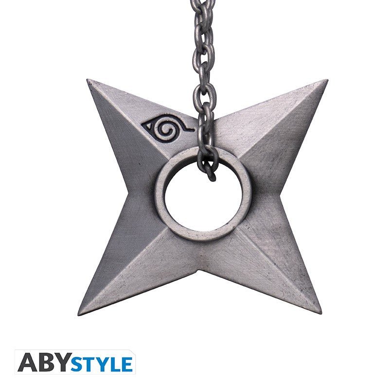 Naruto Shippuden Shuriken Konoha sleutelhanger - Animerch
