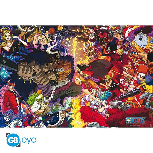 One Piece 1000 logs Final Fight poster - 91,5 x 61 cm. - Animerch