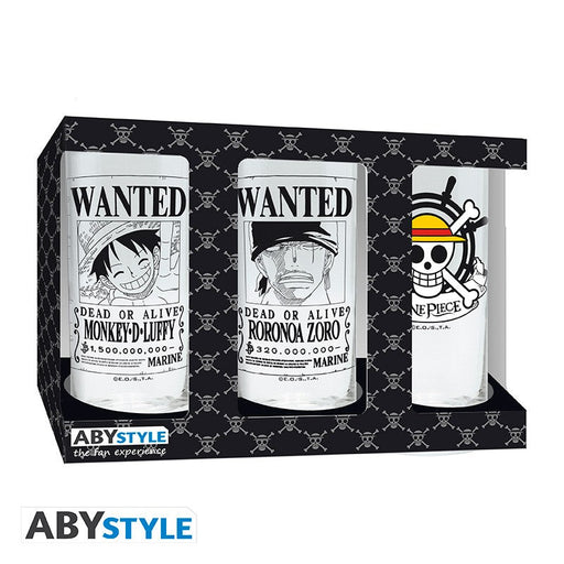 One Piece 3 glazen set - Animerch