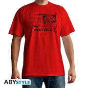 One Piece 4 Emperors rood t-shirt - Animerch
