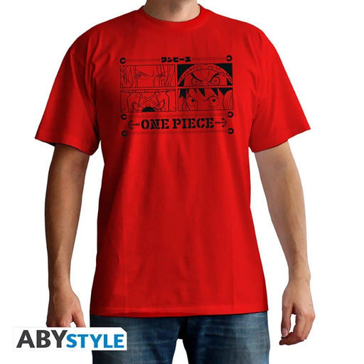 One Piece 4 Emperors rood t-shirt - Animerch