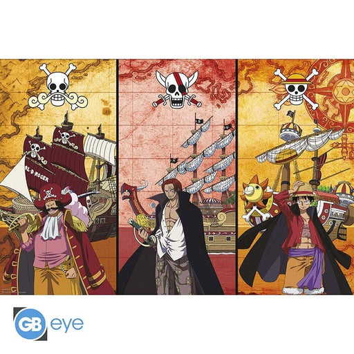 One Piece Captains & Boats poster - 91,5 x 61 cm - Animerch