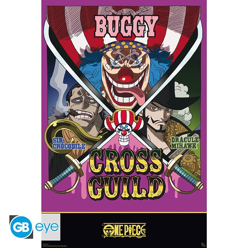One Piece Cross Guild poster - 91,5 x 61 cm - Animerch