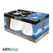 One Piece Devils Fruits 2 glazen set - Animerch