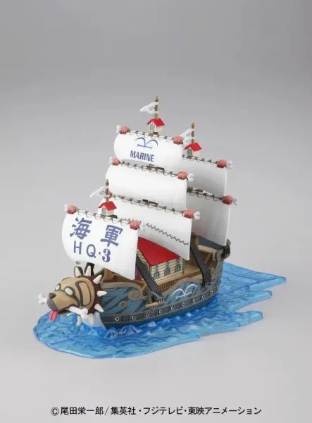 One Piece Garps Warship Grand Ship Collection Model Kit - Animerch
