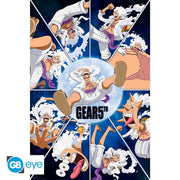One Piece Gear 5th Looney poster - 91,5 x 61 cm - Animerch