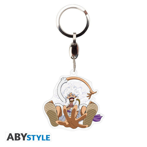 One Piece Luffy Gear 5th sleutelhanger - Animerch