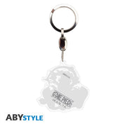 One Piece Luffy Gear 5th sleutelhanger - Animerch