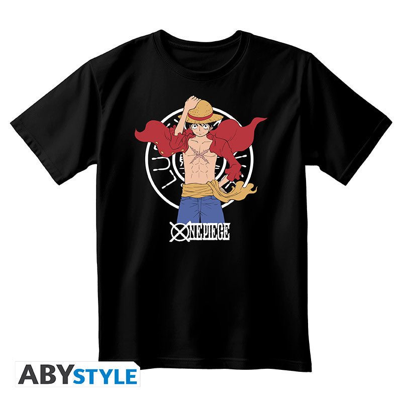 One Piece Luffy New World black t-shirt - M - Animerch