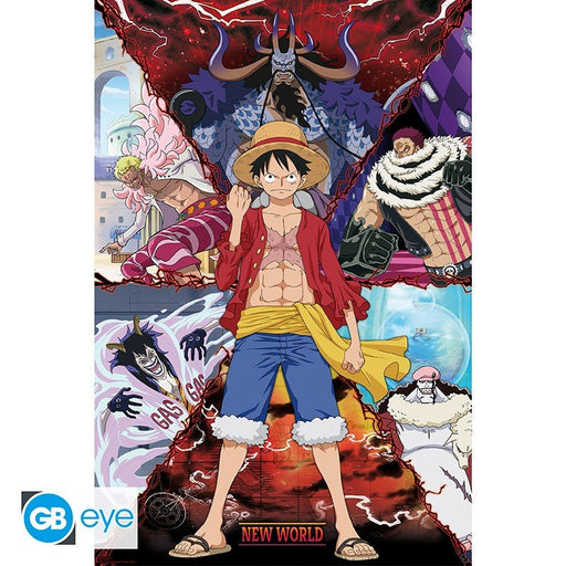 One Piece Luffy vs New World poster - 91,5 x 61 cm - Animerch