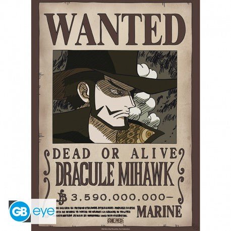 One Piece Mihawk Poster - 52x38 cm - Animerch