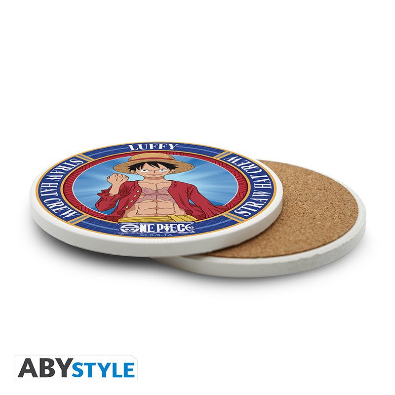 One Piece Monkey D Luffy keramische onderzetter - Animerch