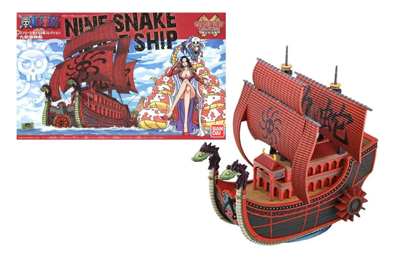 One Piece Nine Snake Pirate Ship Grand Ship Collection Model Kit - Animerch