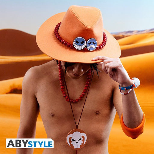 One Piece Portgas D. Ace hoed - Animerch
