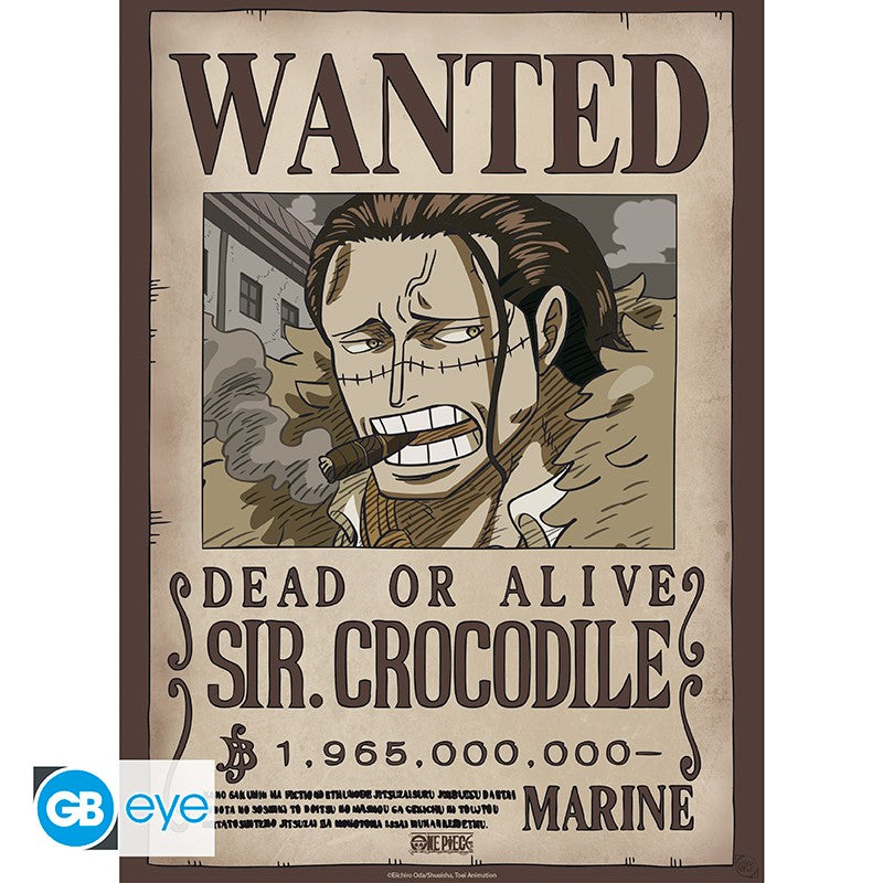 One Piece Wanted Crocodile Wano - 52 x 38 cm