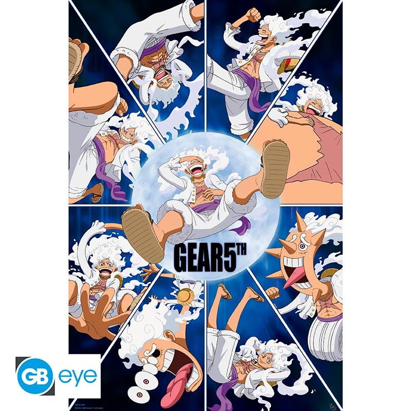 One Piece Gear 5th Looney poster - 91,5 x 61 cm