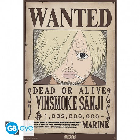 One Piece Wanted Law Wano poster -  91,5 x 61 cm