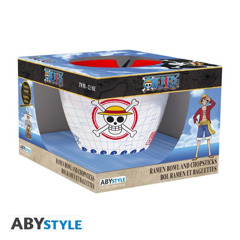One Piece Ramen Bowl met eetstokjes - Animerch