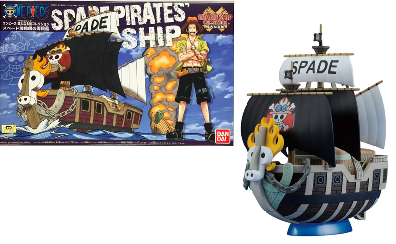One Piece Spade Pirates Ship Grand Ship Collection Model Kit - Animerch