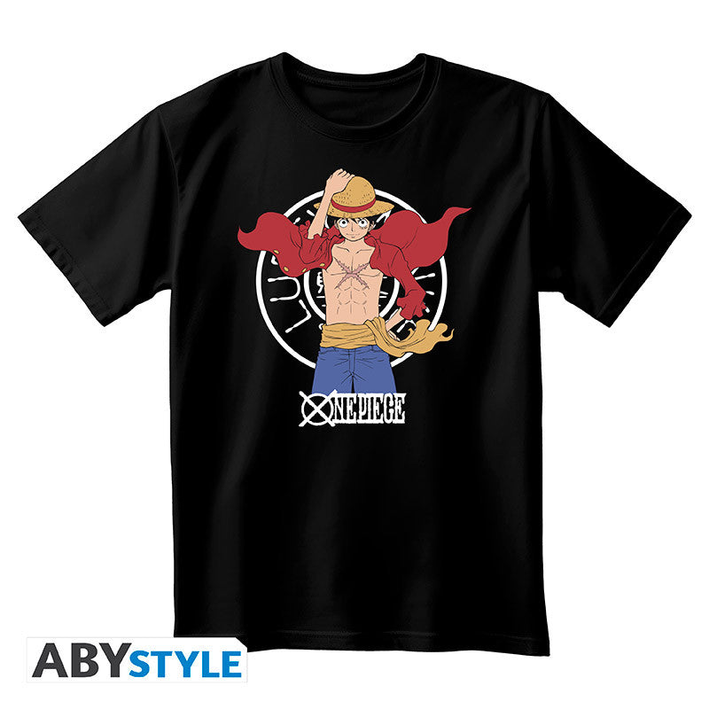One Piece Luffy New World black t-shirt - M