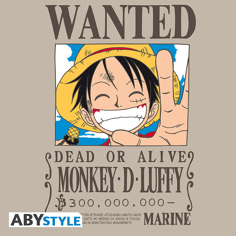 One Piece Vintage Wanted Luffy t-shirt - XXL