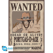 One Piece Wanted Ace poster - 91,5 x 61 cm - Animerch
